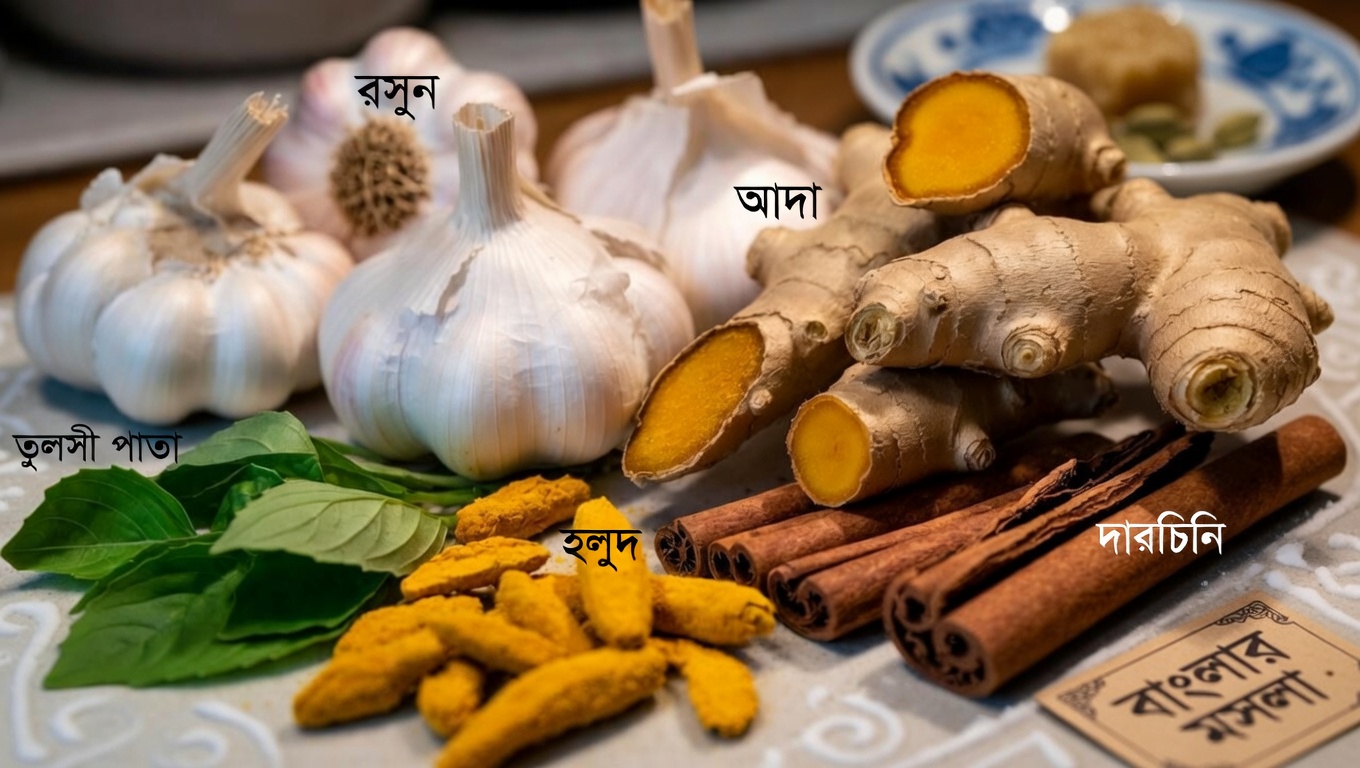 সহজ ও সুস্বাদু উপায়ে কিডনির সুস্থতায় সহায়ক ৫টি প্রতিদিনের রান্নাঘরের মসলা