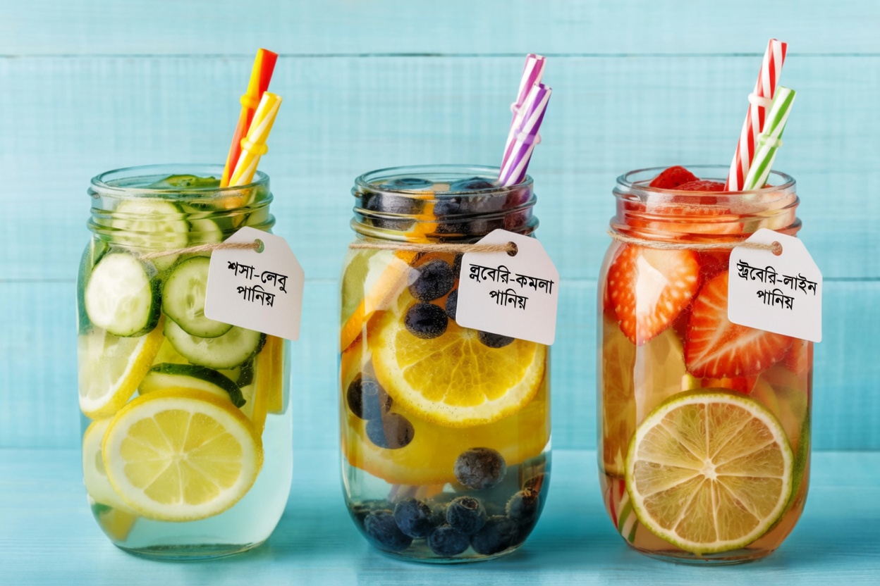 প্রতিদিন শসা, আদা, পুদিনা, লেবু ও পানি পান করার ৯টি কারণ