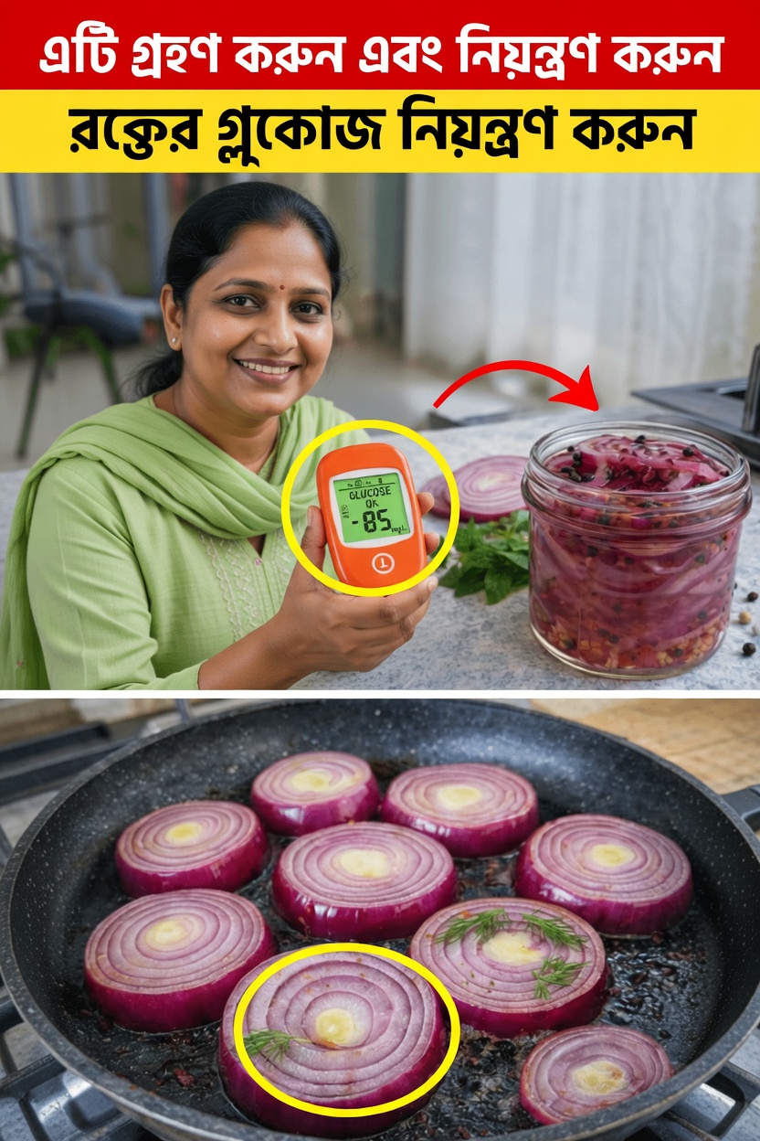 পেঁয়াজ: রক্তে শর্করা ও হৃদ্‌স্বাস্থ্যের সম্ভাব্য সমর্থনের জন্য এই দৈনন্দিন সবজিটি যোগ করার সহজ উপায়গুলো