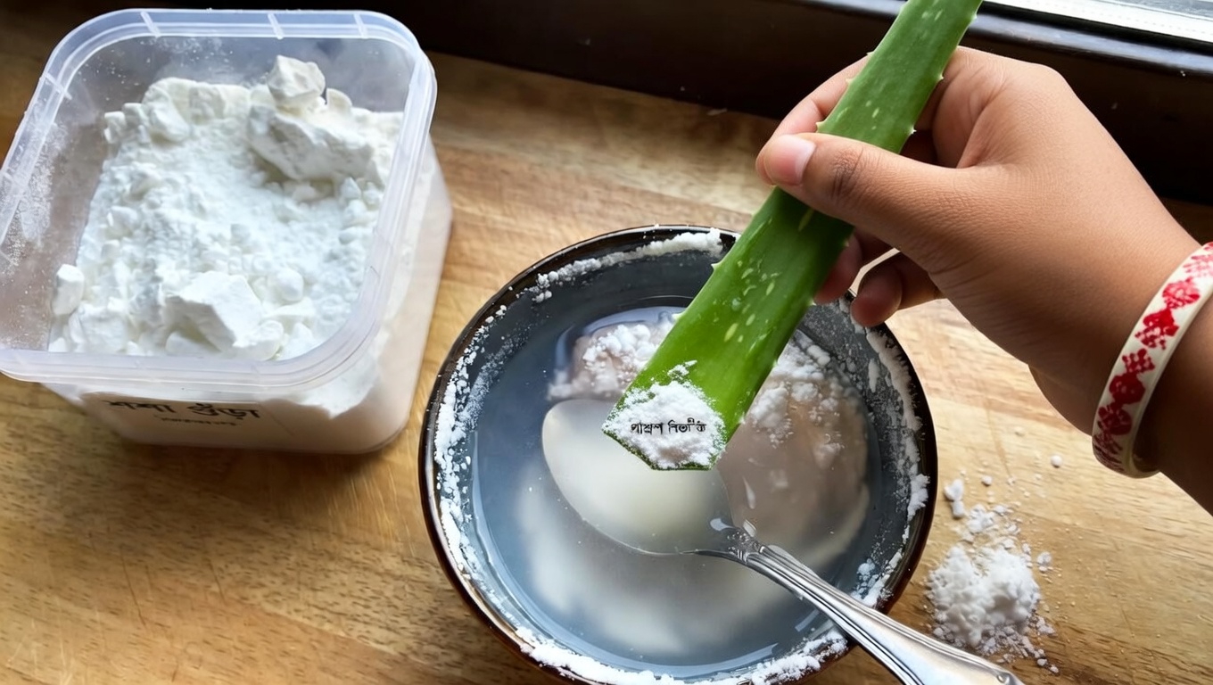 সহজ সতেজতার জন্য আপনার রাতের ত্বকচর্চার রুটিনে বেকিং সোডা কীভাবে আলতোভাবে ব্যবহার করে দেখতে পারেন