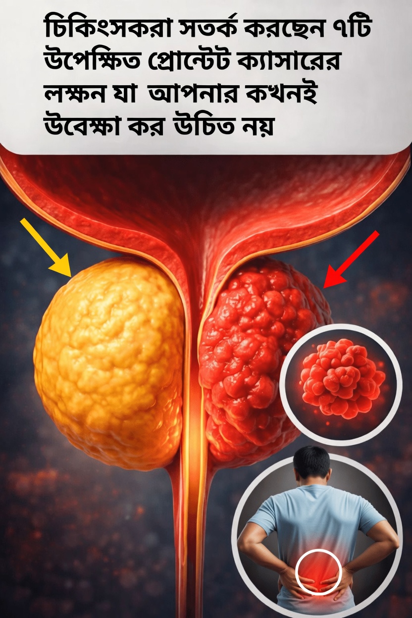 প্রোস্টেট ক্যান্সারের ৭টি উপেক্ষিত লক্ষণ যা পুরুষরা প্রায়ই খেয়াল করেন না (এবং কেন আপনার এদিকে মনোযোগ দেওয়া উচিত)