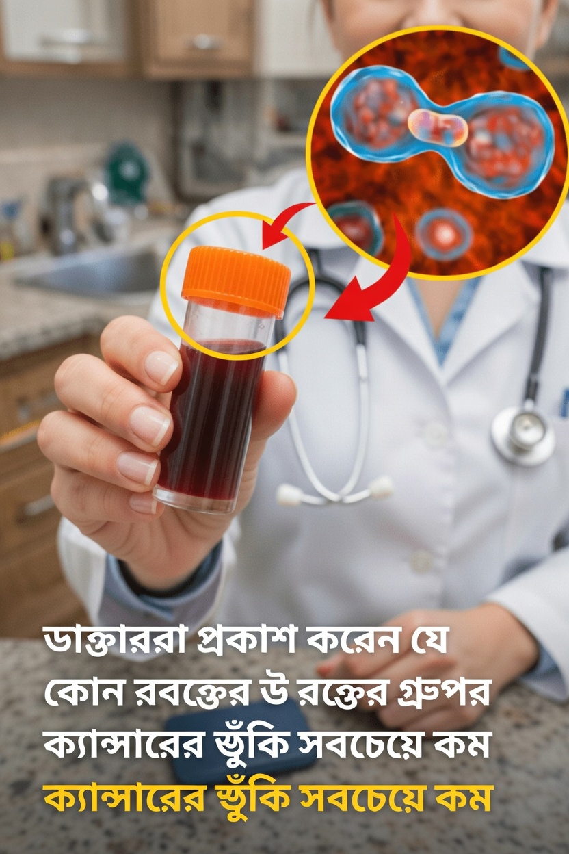 আপনার রক্তের গ্রুপ কি ক্যানসারের ঝুঁকির বিরুদ্ধে সামান্য সুবিধা দিতে পারে?