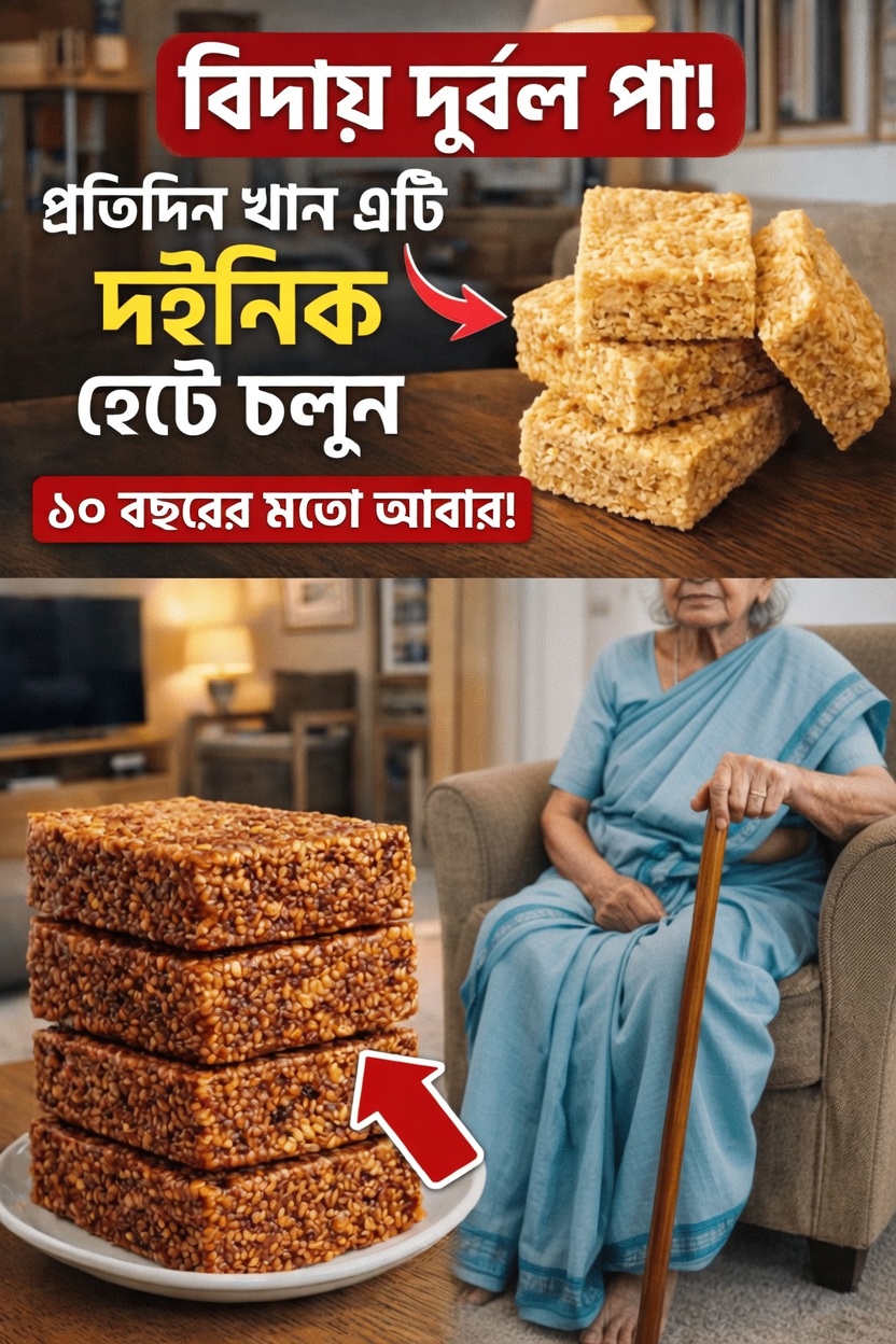 ৮০ পেরিয়েও কি আরও শক্তিশালী পা চান? প্রতিদিন এটি খান