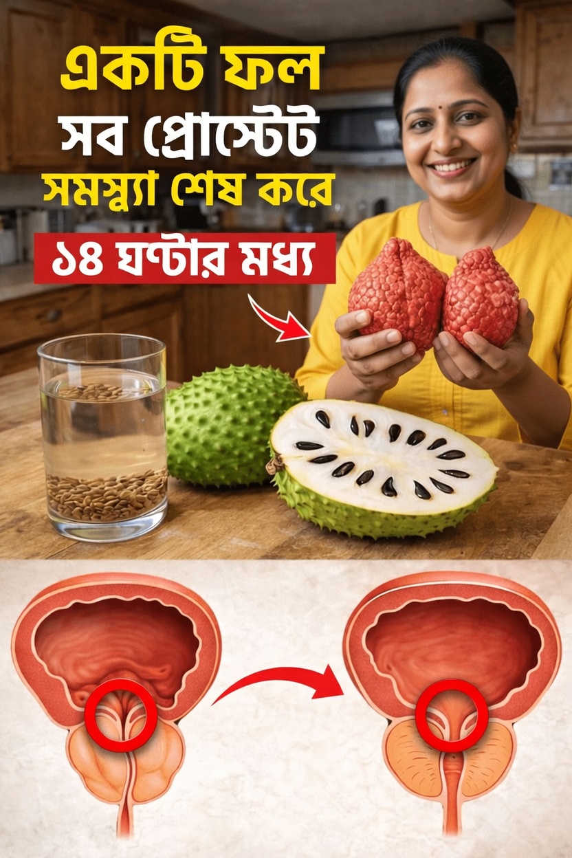 সাওরসপ (গ্রাভিওলা): প্রোস্টেট স্বাস্থ্যের সহায়তায় এর সম্ভাব্য ভূমিকা—গবেষণা কী ইঙ্গিত দেয়