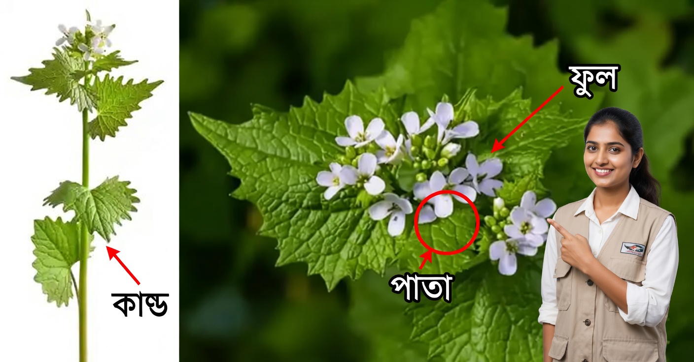 রসুন সরিষা (Alliaria petiolata): ২০টি আশ্চর্যজনক উপকারিতা ও ঘরোয়া ব্যবহার