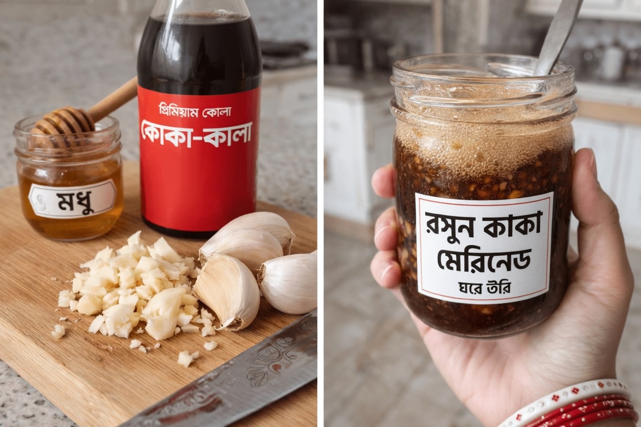 রসুন কোকা-কোলা ও মধুর সঙ্গে মিশিয়ে: একটি সহজ রান্নাঘরের অভ্যাস, যা নিয়ে মানুষের কৌতূহল রয়েছে
