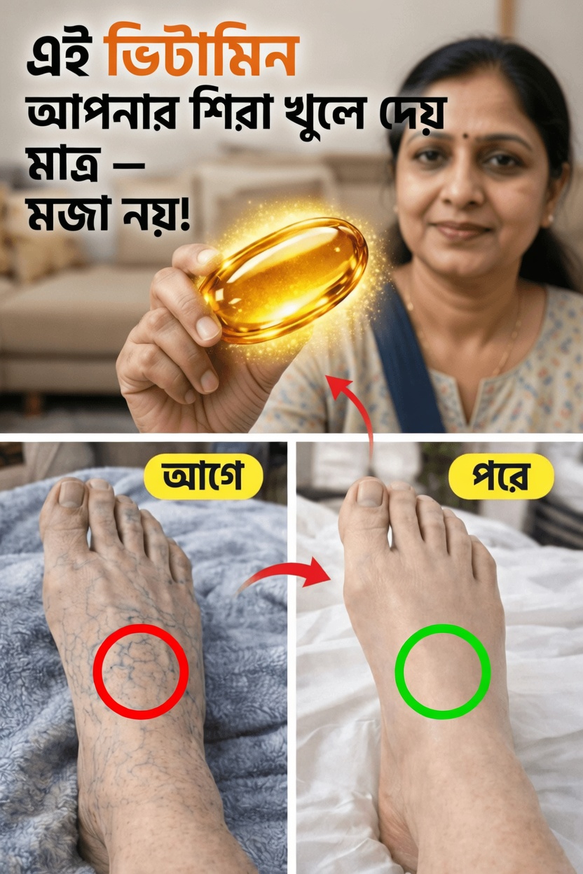 জানুন কীভাবে ভিটামিন কে বয়স্কদের পায়ে সুস্থ রক্তসঞ্চালন বজায় রাখতে সহায়তা করে