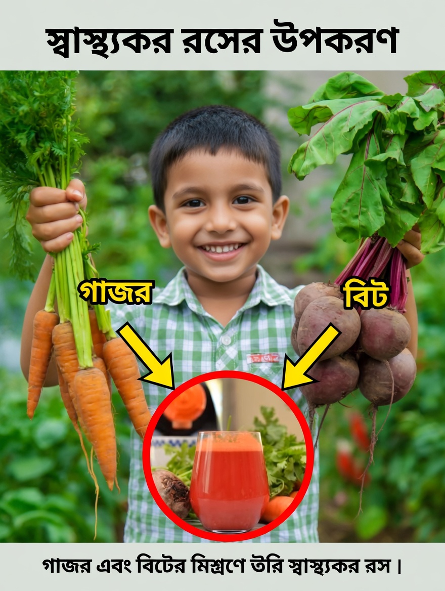 উন্নত দৃষ্টিশক্তির জন্য এক কাপ: চোখের জন্য গাজর ও বিটের রসের স্বাস্থ্য উপকারিতা