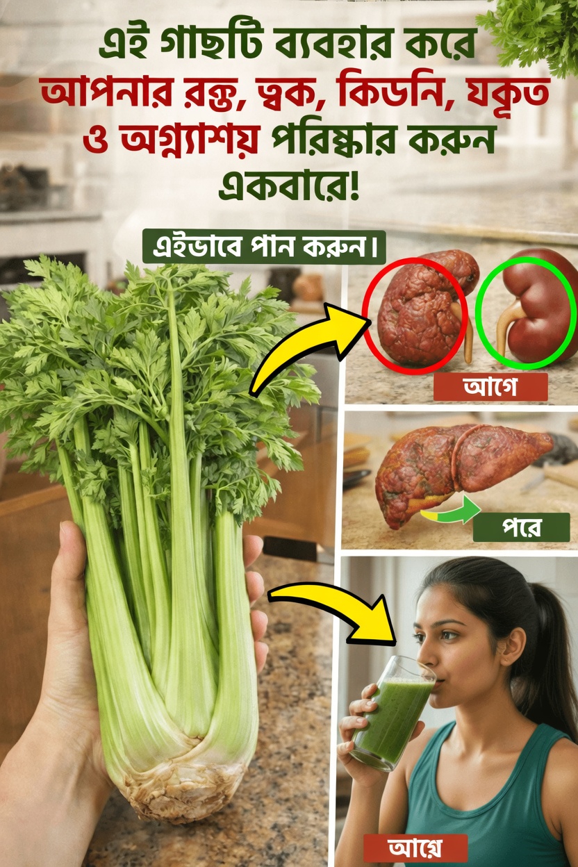 আপনার সকালের রুটিনে সেলারি জুস যোগ করা কি সার্থক? এই জনপ্রিয় সবুজ পানীয়টির আরও নিবিড়ভাবে দেখা