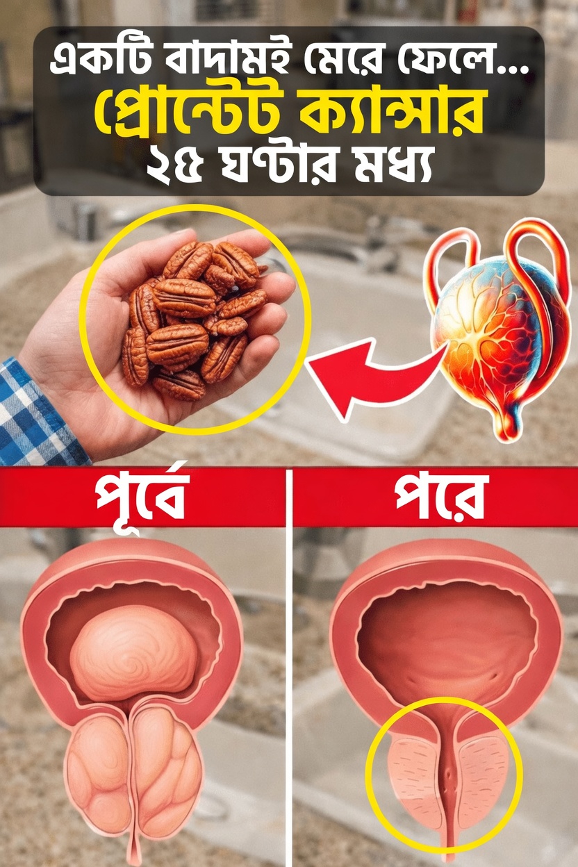 পেকান বাদাম ও প্রোস্টেটের স্বাস্থ্য: সুষম খাদ্যতালিকায় এই বাদাম সম্পর্কে গবেষণা যা ইঙ্গিত করে