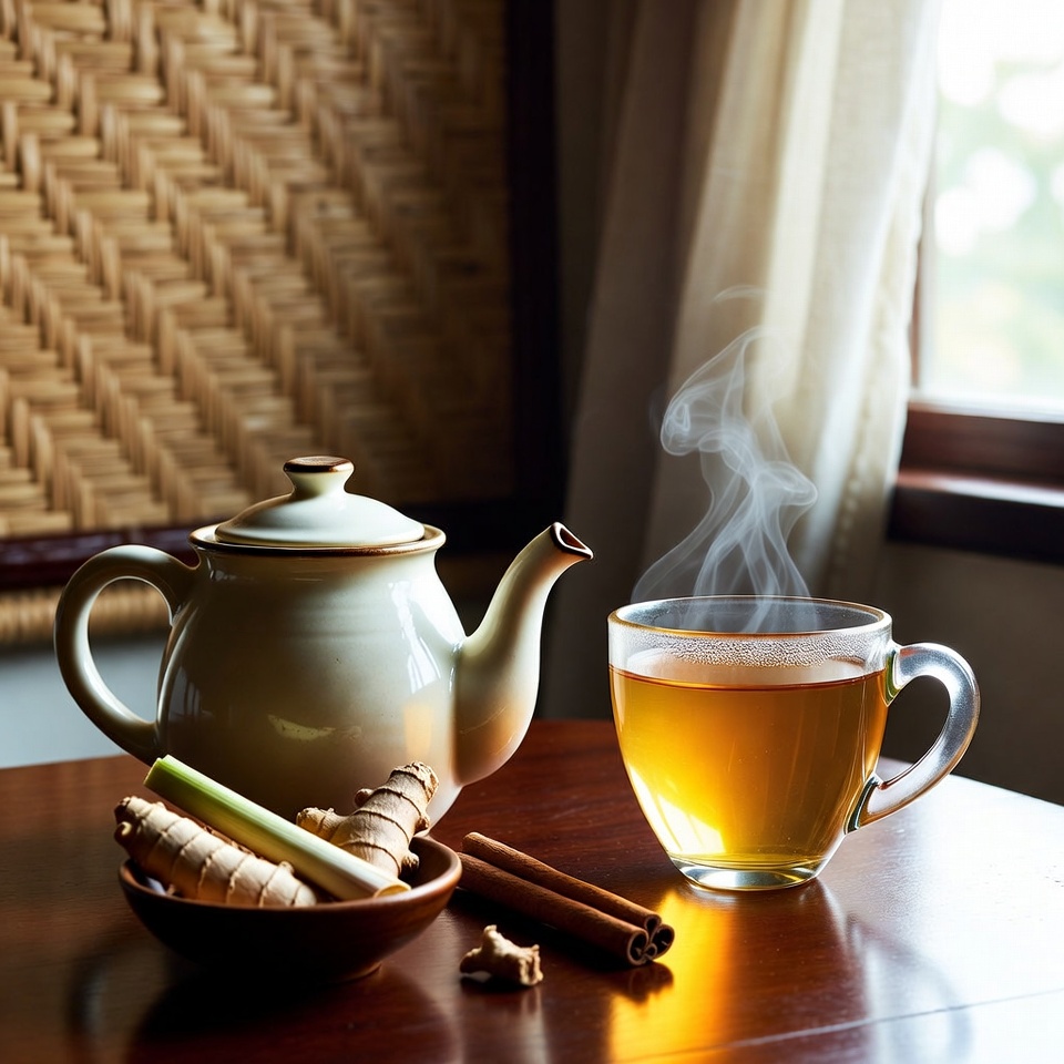 প্রাচীন সুস্থতার চা: আদা, লেমনগ্রাস ও দারুচিনি দিয়ে আরোগ্য লাভ করুন