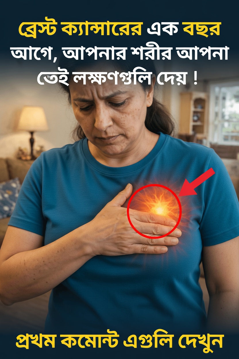 স্তন ক্যান্সারের ৪টি প্রাথমিক সতর্কতামূলক লক্ষণ, যা আপনার কখনোই উপেক্ষা করা উচিত নয়