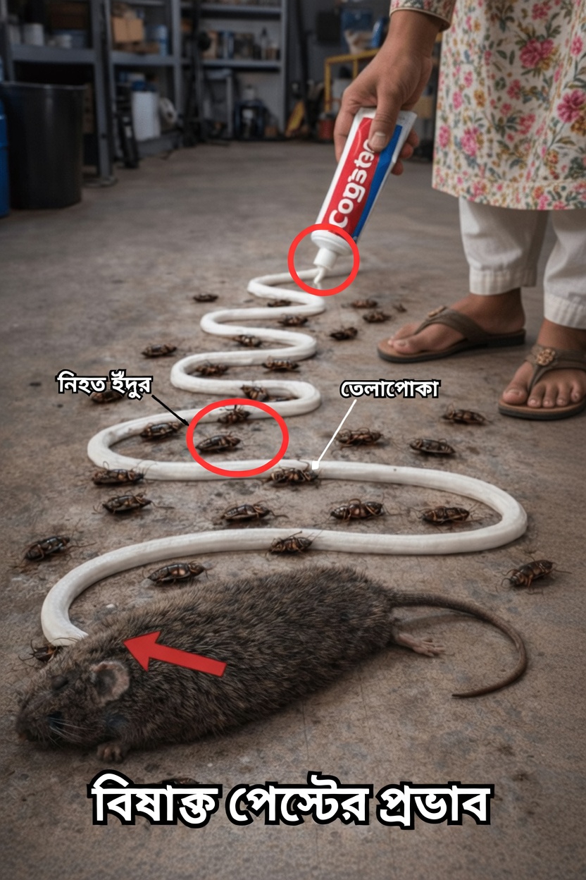 পোকামাকড়ের বিষে টাকা নষ্ট করা বন্ধ করুন: প্রাকৃতিকভাবে পোকামাকড় দূরে রাখতে টুথপেস্টের এই সহজ কৌশলটি চেষ্টা করুন