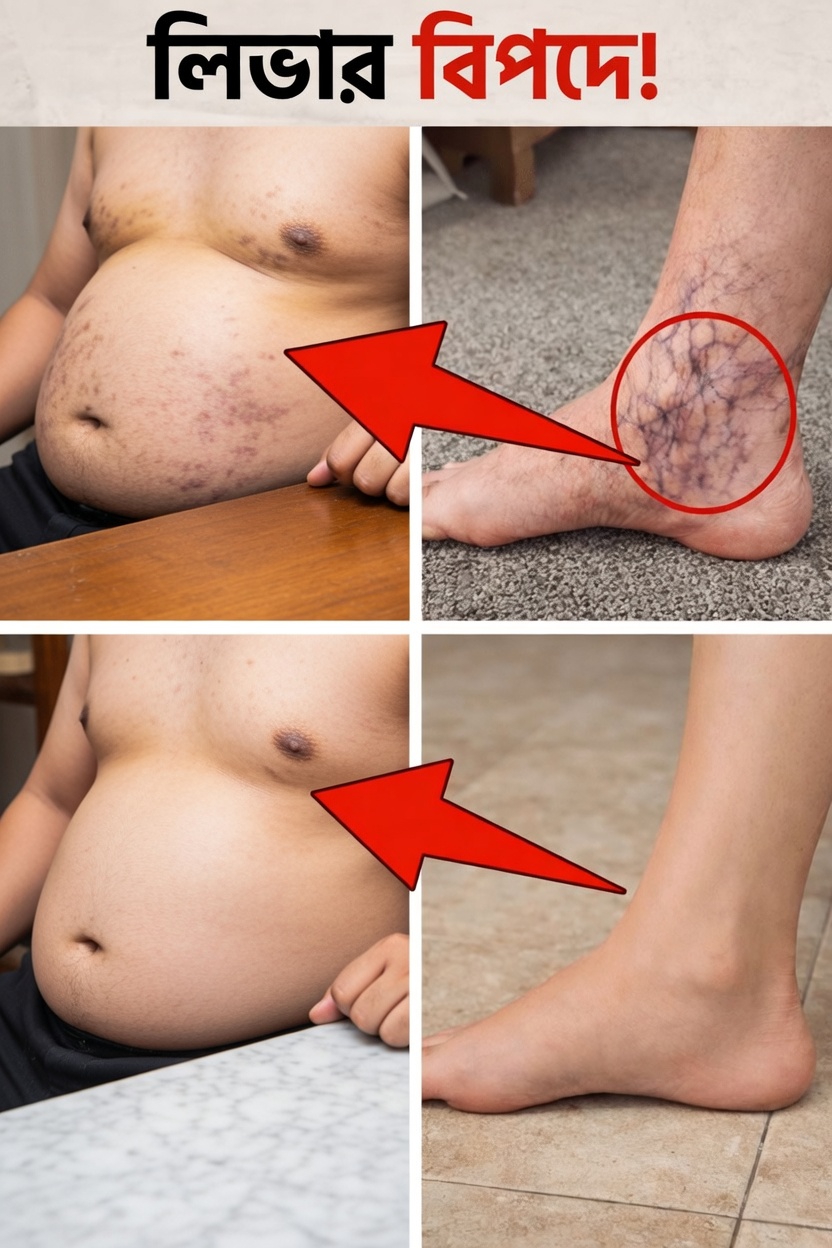 আপনার যকৃতের স্বাস্থ্যের উদ্বেগের সংকেত দিতে পারে আপনার পা—জেনে রাখা উচিত এমন ৯টি আশ্চর্যজনক উপায়