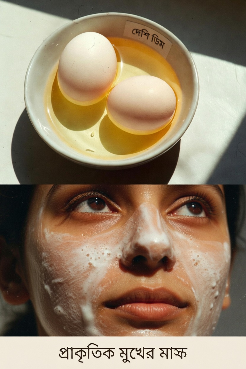 ডিমের সাদা অংশের মাস্ক কি বড় দেখানো রোমছিদ্র ও ব্ল্যাকহেডসের উপস্থিতি কমাতে সাহায্য করতে পারে? একটি সহজ ঘরোয়া অনুসন্ধান