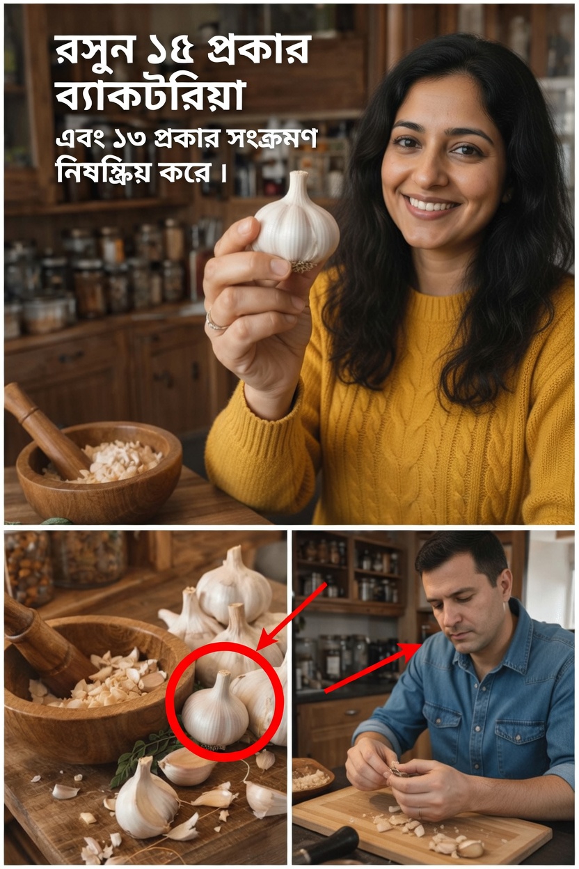 রসুন কি আপনার রোগপ্রতিরোধ ক্ষমতাকে সমর্থন করার জন্য একটি শক্তিশালী প্রাকৃতিক সহায়ক? জেনে নিন বিজ্ঞান কী বলে