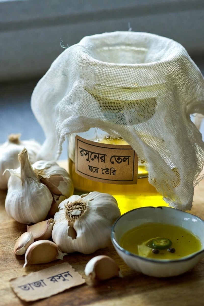 রসুন ও অলিভ অয়েল দিয়ে কানের আরাম বাড়ানোর প্রাকৃতিক উপায়গুলো অনুসন্ধান