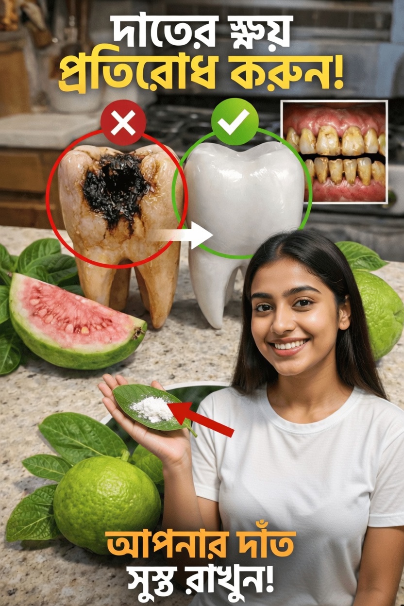 পেয়ারার পাতা দিয়ে মুখের স্বাস্থ্য ভালো রাখার সহজ উপায় আবিষ্কার করুন – প্রতিদিনের টিপস আরও স্বাস্থ্যকর হাসির জন্য