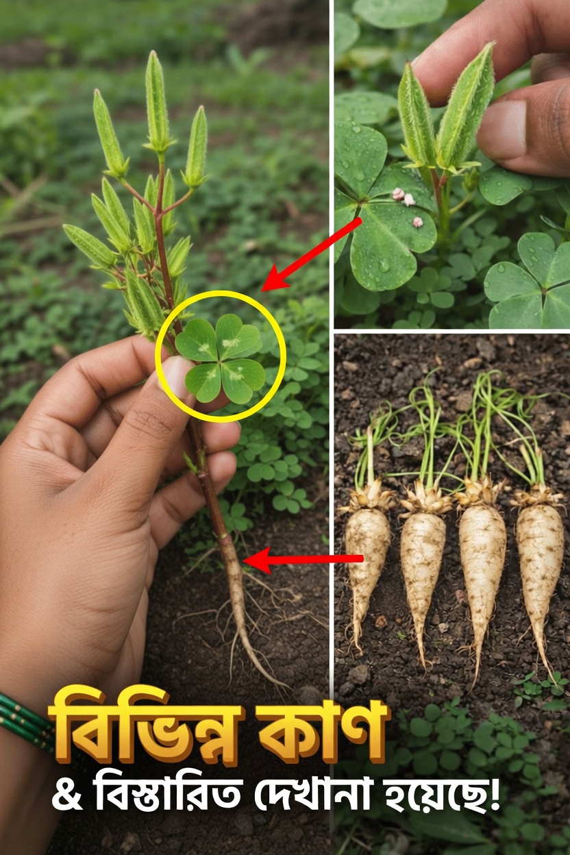 আপনার আঙিনায় জন্মানো এই সাধারণ চারপাতার গাছটির আশ্চর্যজনক দৈনন্দিন ব্যবহার আবিষ্কার করুন