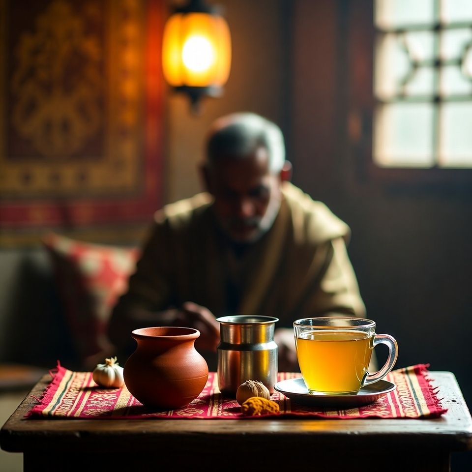 স্বাস্থ্য ও সুস্থতার জন্য সকালের সেরা ও রাতের খাবারের পরের চা: পেঁয়াজ, আদা, রসুন ও হলুদের রেসিপি