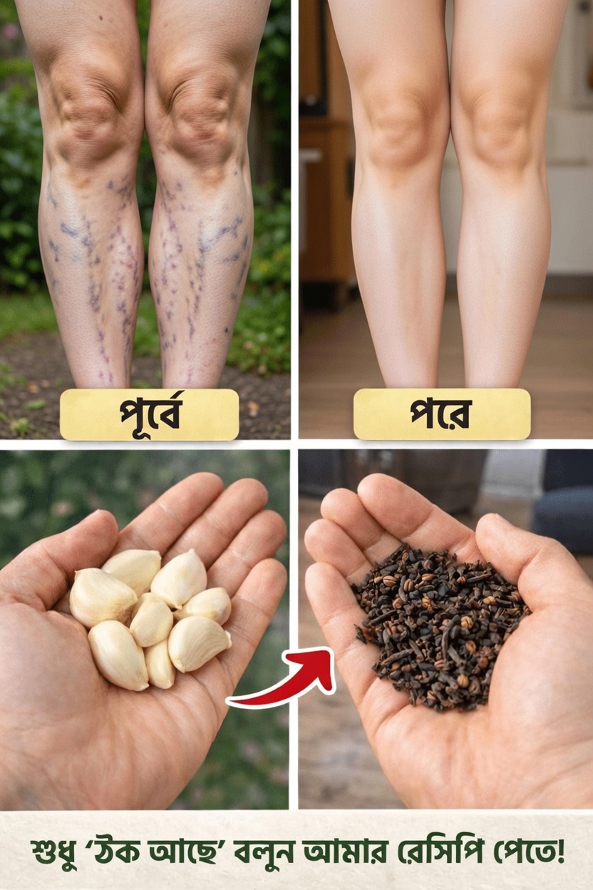 বয়স বাড়ার সঙ্গে সঙ্গে রসুন ও লবঙ্গ কীভাবে রক্তসঞ্চালন উন্নত করতে এবং পায়ের আরাম বজায় রাখতে সহায়তা করতে পারে