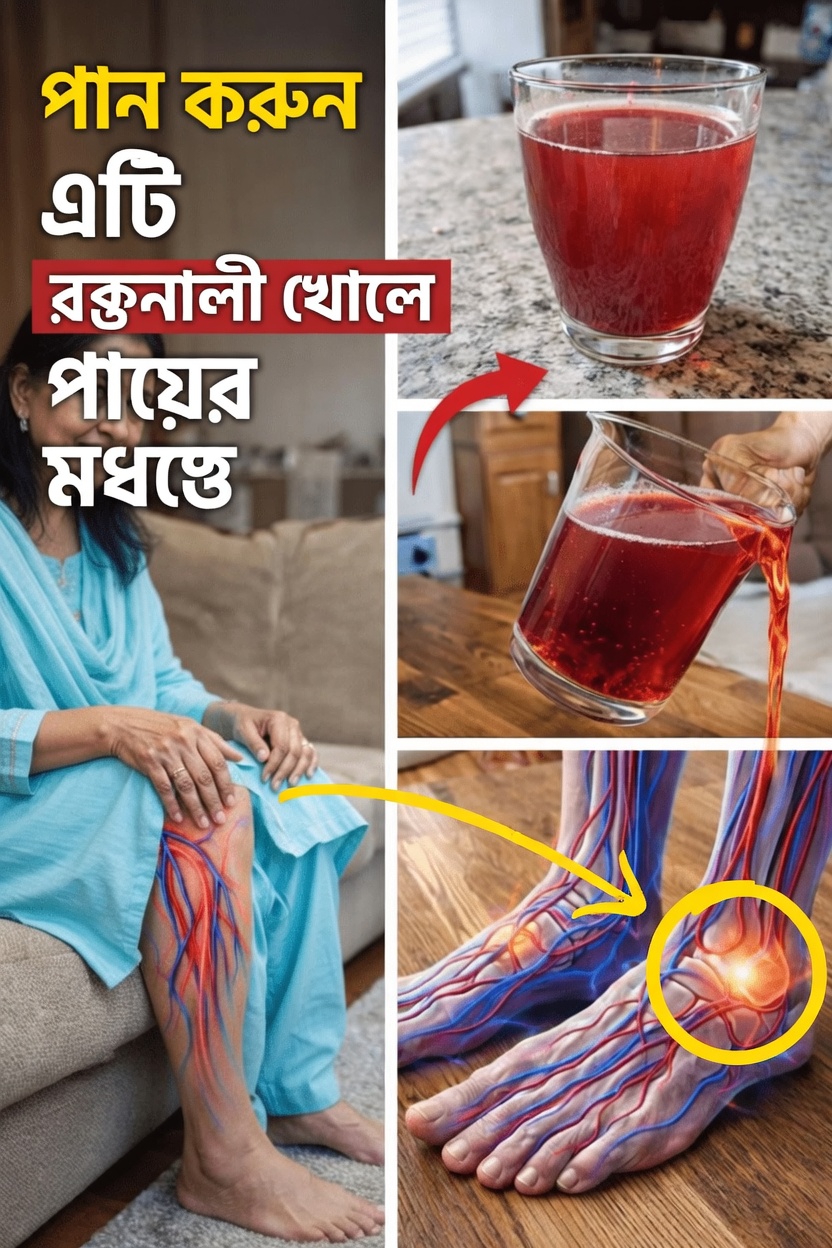 স্বাস্থ্যকর রক্তসঞ্চালন স্বাভাবিকভাবে বজায় রাখতে ৫টি সুস্বাদু ঘরোয়া পানীয়