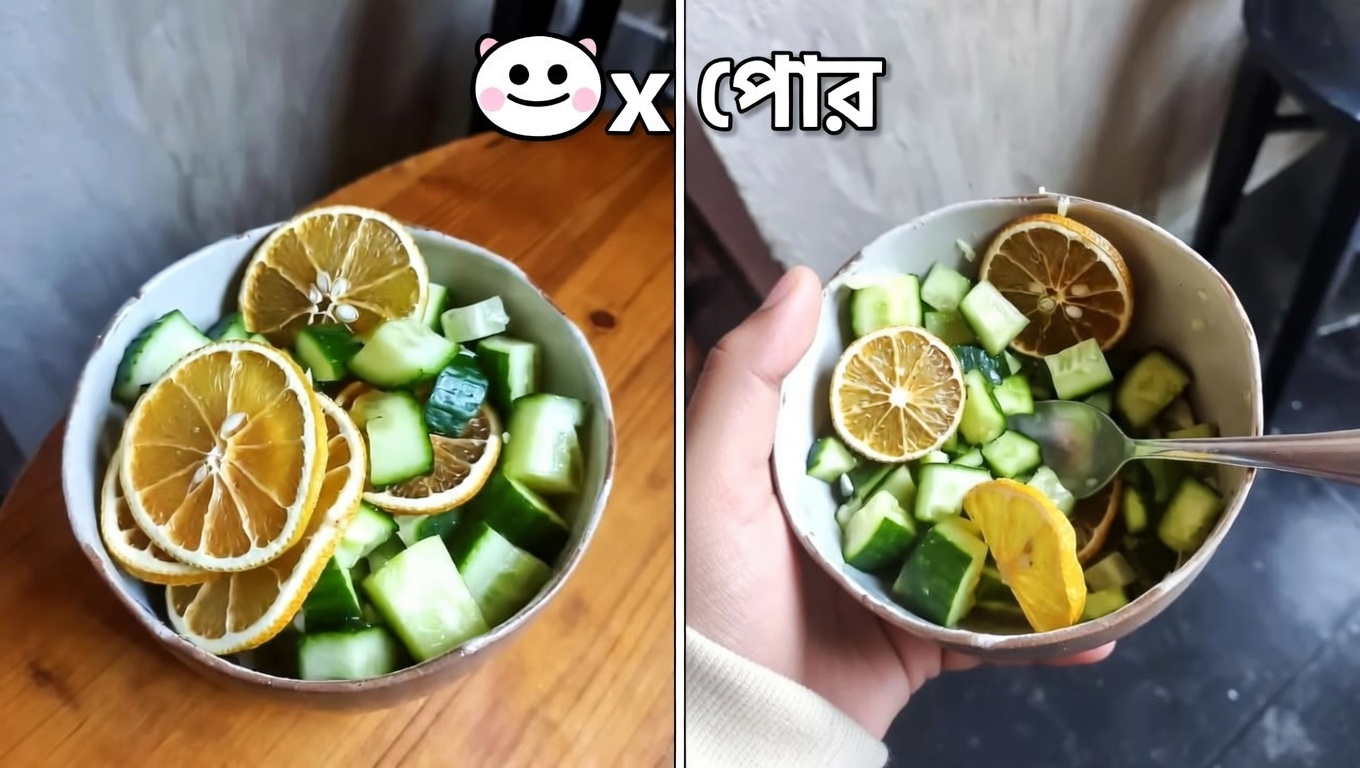 কেন এই সহজ শসা ও লেবুর পানি আপনার নতুন দৈনন্দিন অভ্যাস হয়ে উঠতে পারে