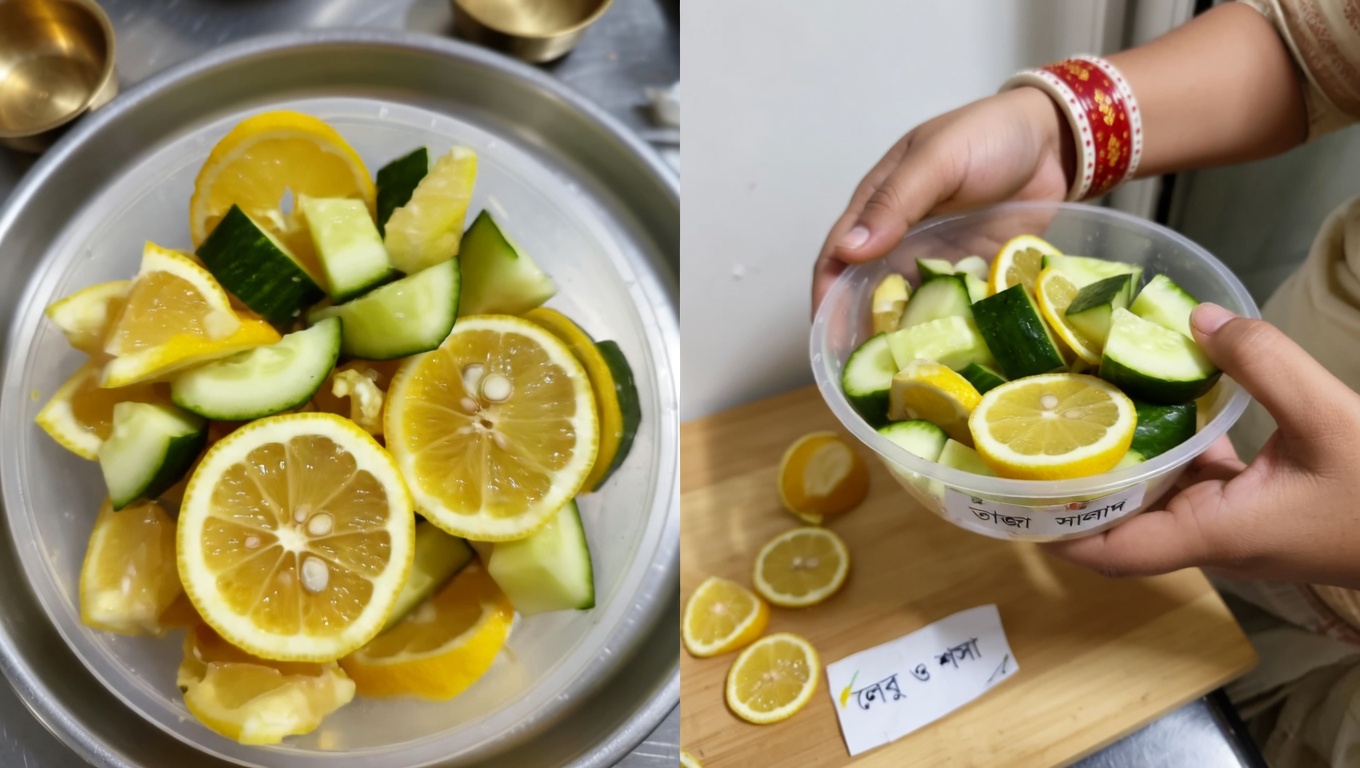 কেন এই সহজ শসা ও লেবুর পানি আপনার নতুন দৈনন্দিন অভ্যাস হয়ে উঠতে পারে