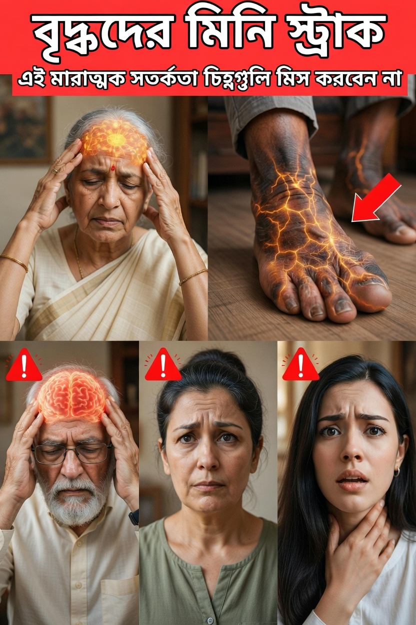 বয়স্কদের মধ্যে ট্রানজিয়েন্ট ইস্কেমিক অ্যাটাকের (টিআইএ) ৮টি গুরুত্বপূর্ণ সতর্কতামূলক লক্ষণ – কেন আপনার এদিকে নজর দেওয়া উচিত