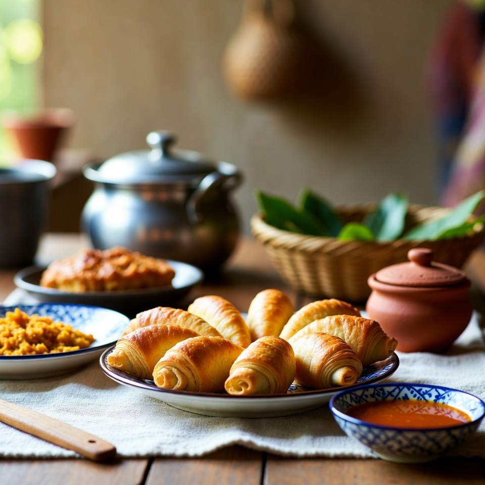 চিজকেক ক্রেসেন্ট রোলস ক্যাসেরোল