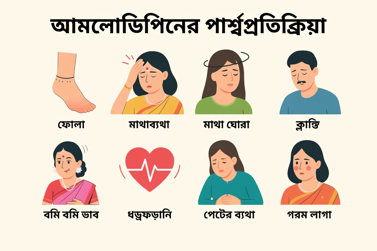 অ্যামলোডিপিন কী এবং কেন এটি পার্শ্বপ্রতিক্রিয়া সৃষ্টি করে?