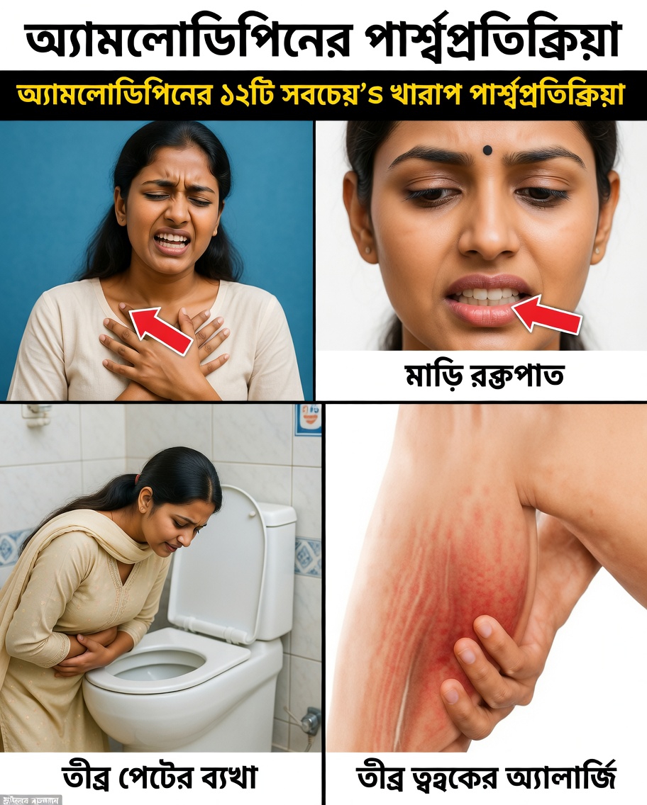 অ্যামলোডিপিন কী এবং কেন এটি পার্শ্বপ্রতিক্রিয়া সৃষ্টি করে?