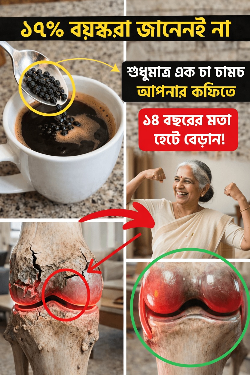 আপনার সকালের কফিতে মাত্র এক চামচ যোগ করুন — ৬০-এর বেশি বয়সীরা এই পরিবর্তনে হতবাক