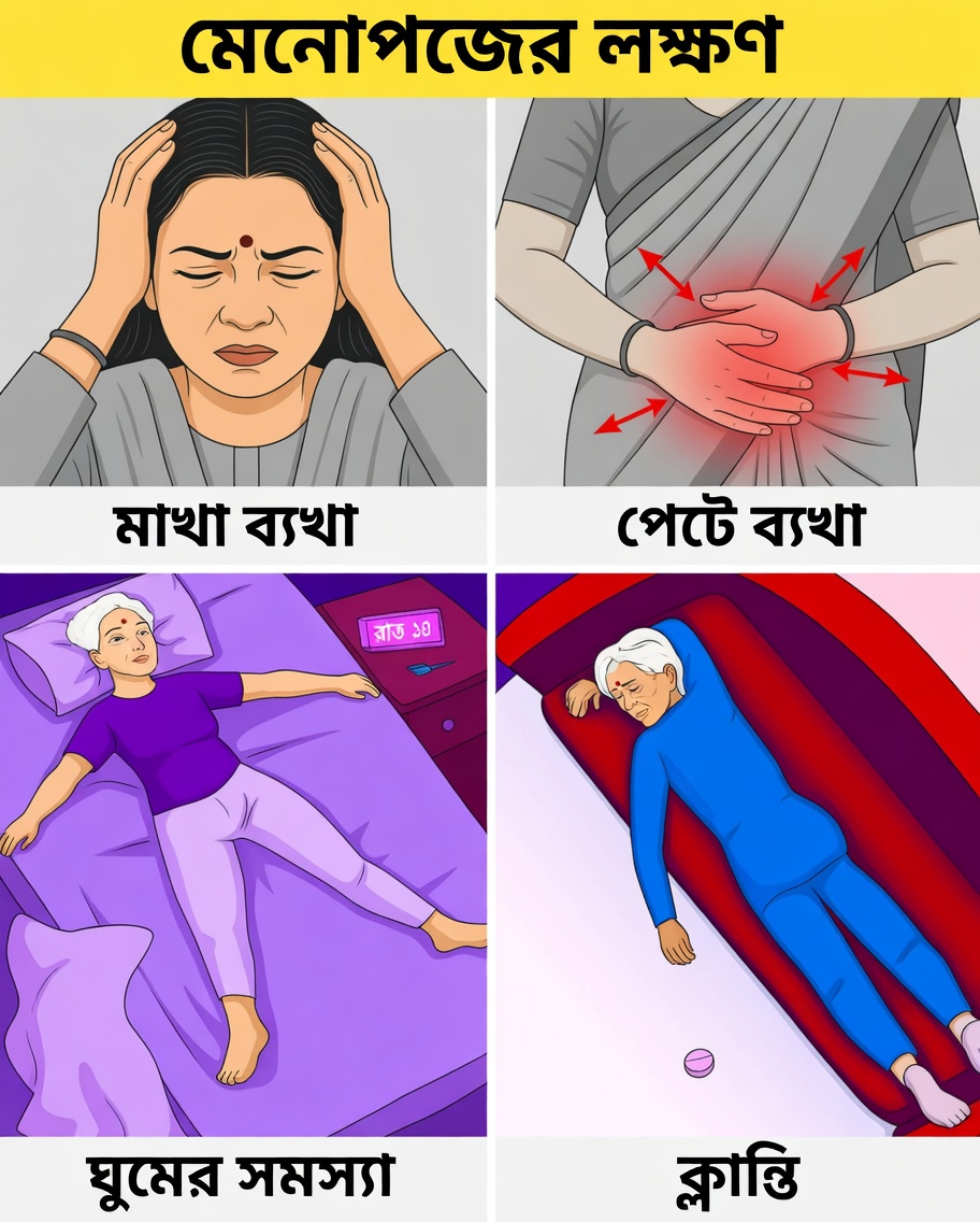 মেনোপজে প্রবেশ করছেন কি না বোঝার ৯টি চমকপ্রদ লক্ষণ – কী কী লক্ষ রাখতে হবে