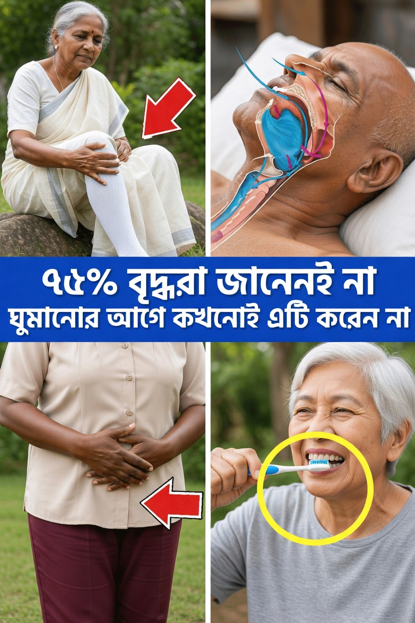 ৭০ বছরের বেশি বয়স্কদের স্বাস্থ্যঝুঁকি বাড়াতে পারে এমন ১০টি সাধারণ রাতের অভ্যাস এবং আরও নিরাপদ বিকল্পগুলো আবিষ্কার করুন