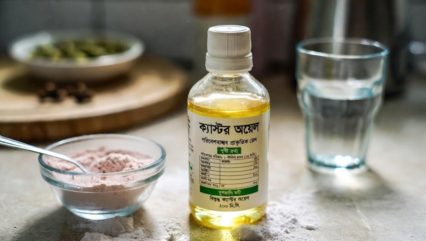 দৈনন্দিন ত্বকের যত্নে ক্যাস্টর অয়েল ও বেকিং সোডার সম্ভাবনা অন্বেষণ