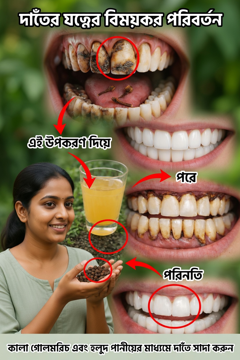 স্বাস্থ্যকর দাঁত বজায় রাখতে এবং প্লাক জমা কমাতে ৯টি প্রাকৃতিক উপায়