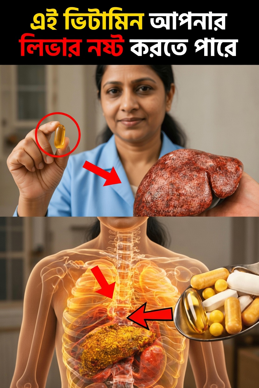 ৯টি ভিটামিন ও সাপ্লিমেন্ট যা নীরবে আপনার লিভার ও কিডনির ক্ষতি করতে পারে