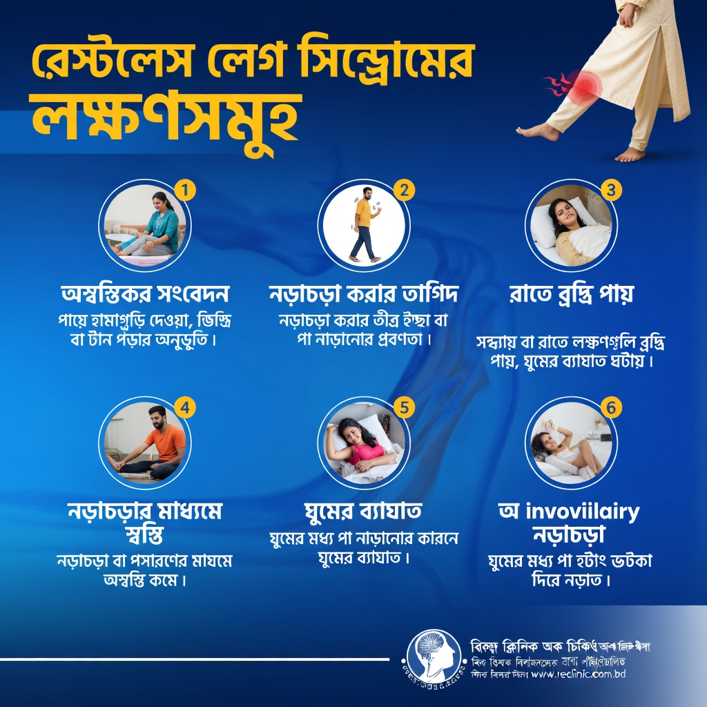 রাতে রেস্টলেস লেগ সিনড্রোম বোঝা এবং আরও আরামদায়ক ঘুমে সহায়ক হতে পারে এমন কোমল অভ্যাসগুলো