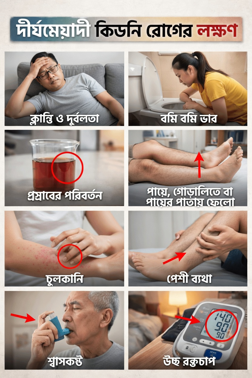 কিডনির স্বাস্থ্যের সমস্যার এই প্রাথমিক সতর্কবার্তাগুলো উপেক্ষা করবেন না, আজই বুঝে নিন