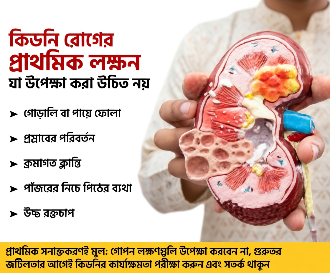 আজই বোঝা উচিত কিডনির স্বাস্থ্যের সমস্যার এই প্রাথমিক সতর্কতামূলক লক্ষণগুলো উপেক্ষা করবেন না