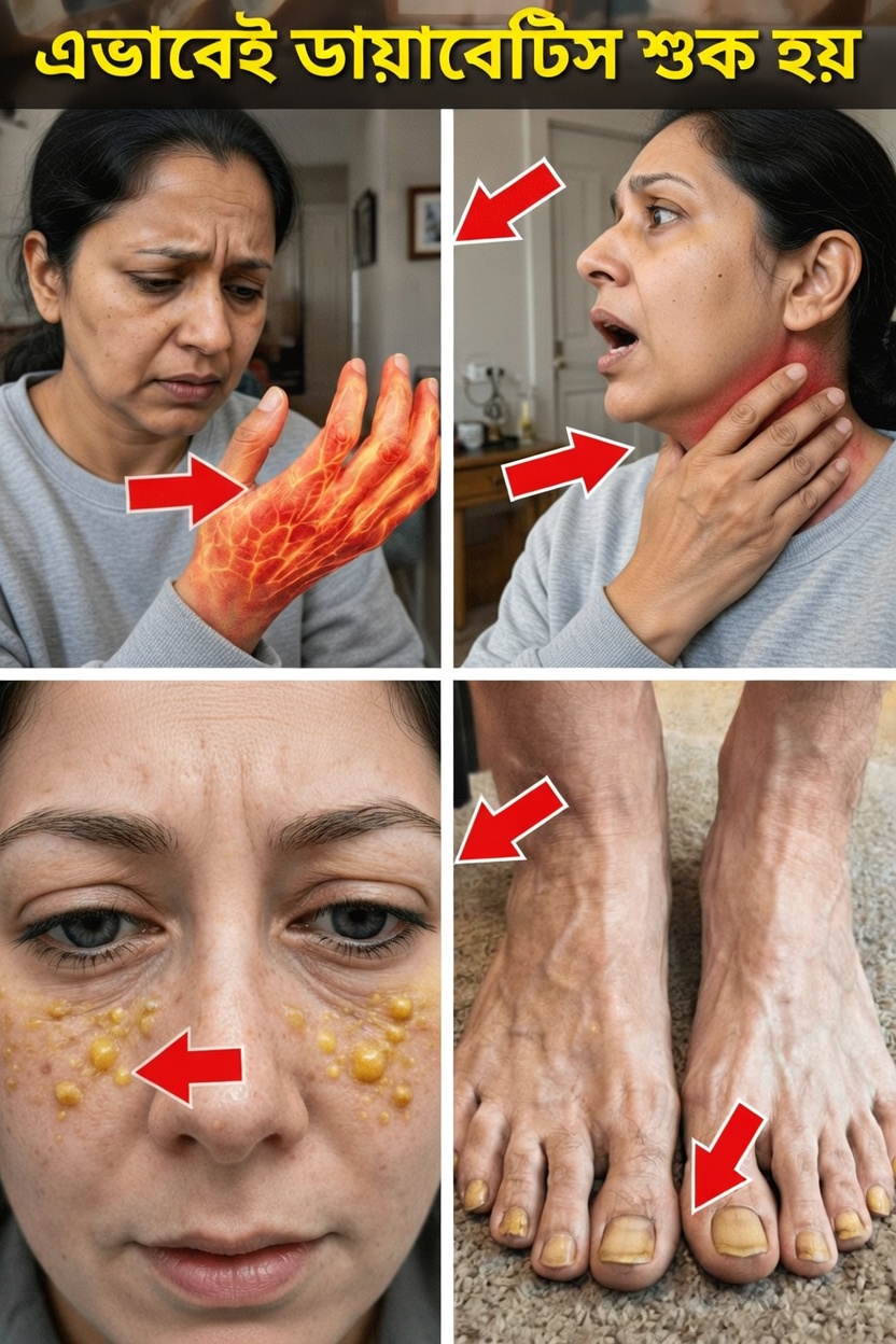 ডায়াবেটিসের প্রাথমিক সতর্ক সংকেত: আপনার শরীরের সূক্ষ্ম পরিবর্তনগুলো যা আপনার লক্ষ্য করা উচিত