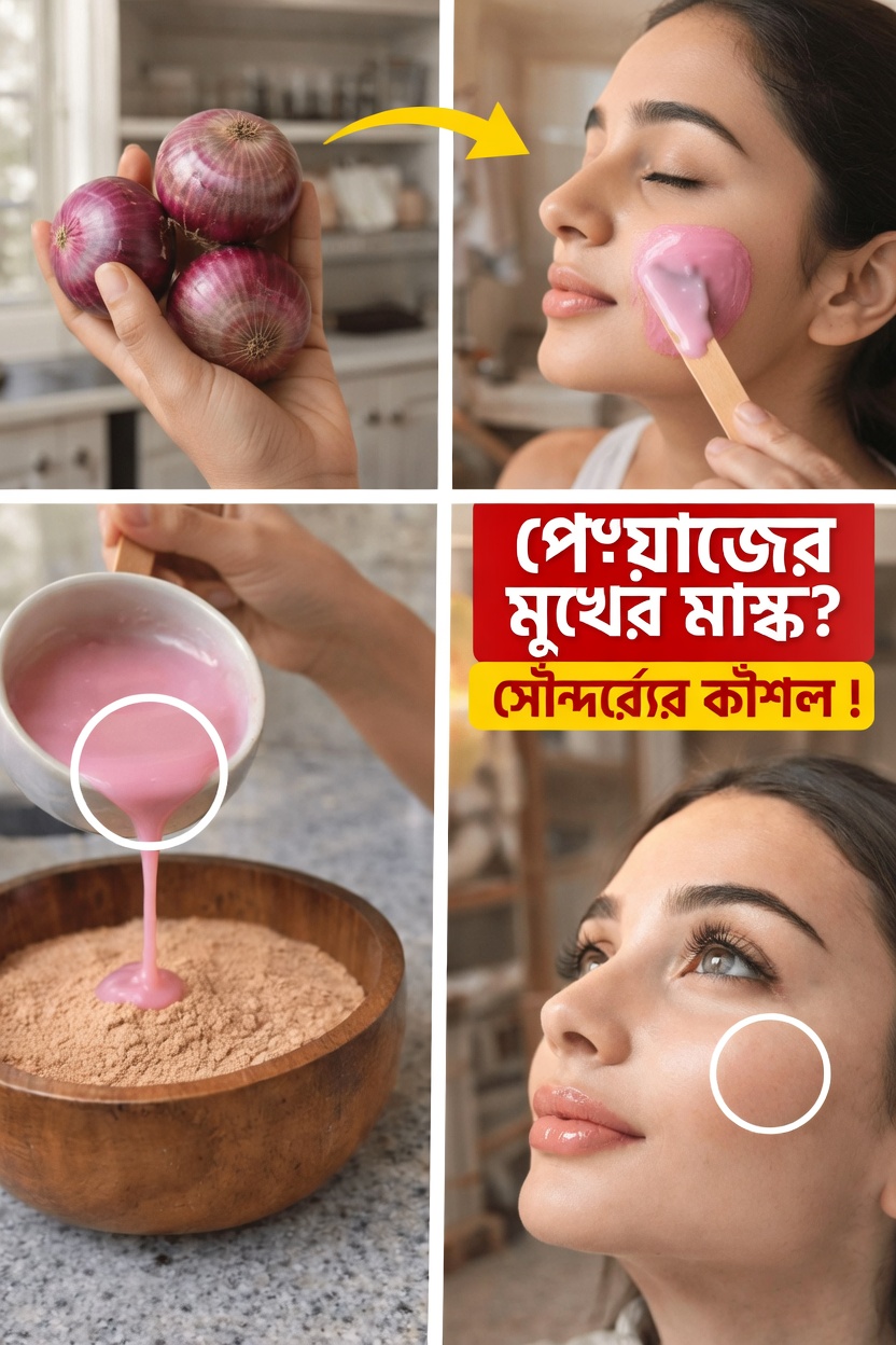অবিশ্বাস্য উপায়গুলো আবিষ্কার করুন, যেভাবে লাল পেঁয়াজের রস আপনার ত্বককে আরও মসৃণ ও উজ্জ্বল দেখাতে সহায়তা করে