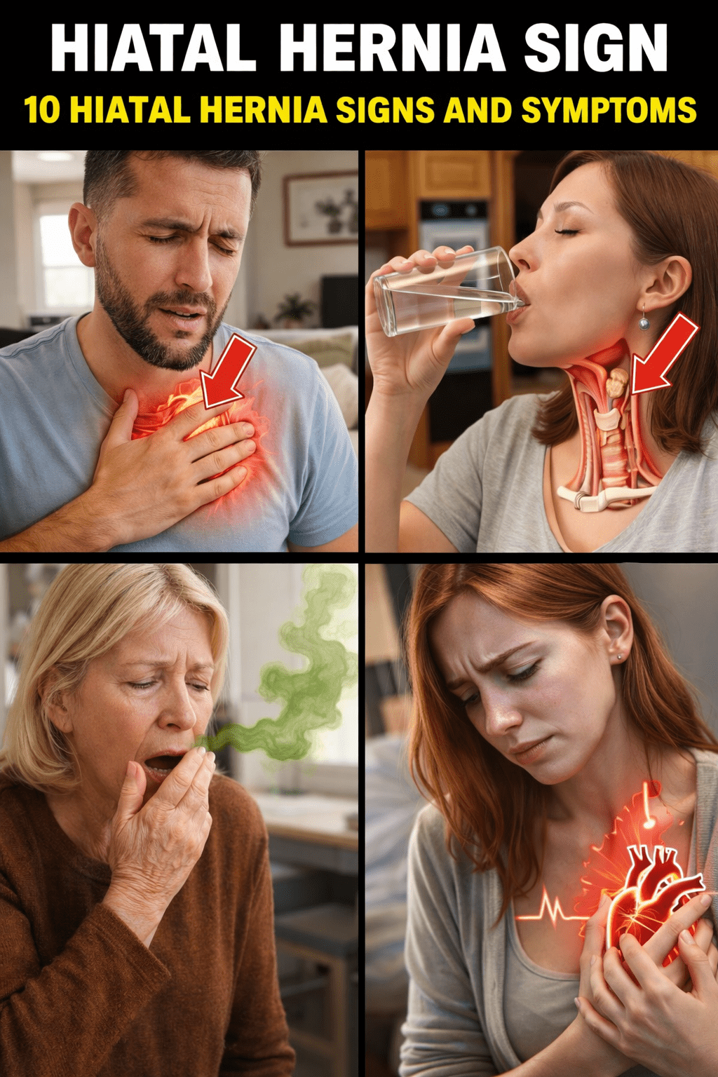 হায়াটাল হার্নিয়ার ১০টি বিস্ময়কর লক্ষণ যা আপনি হয়তো উপেক্ষা করছেন
