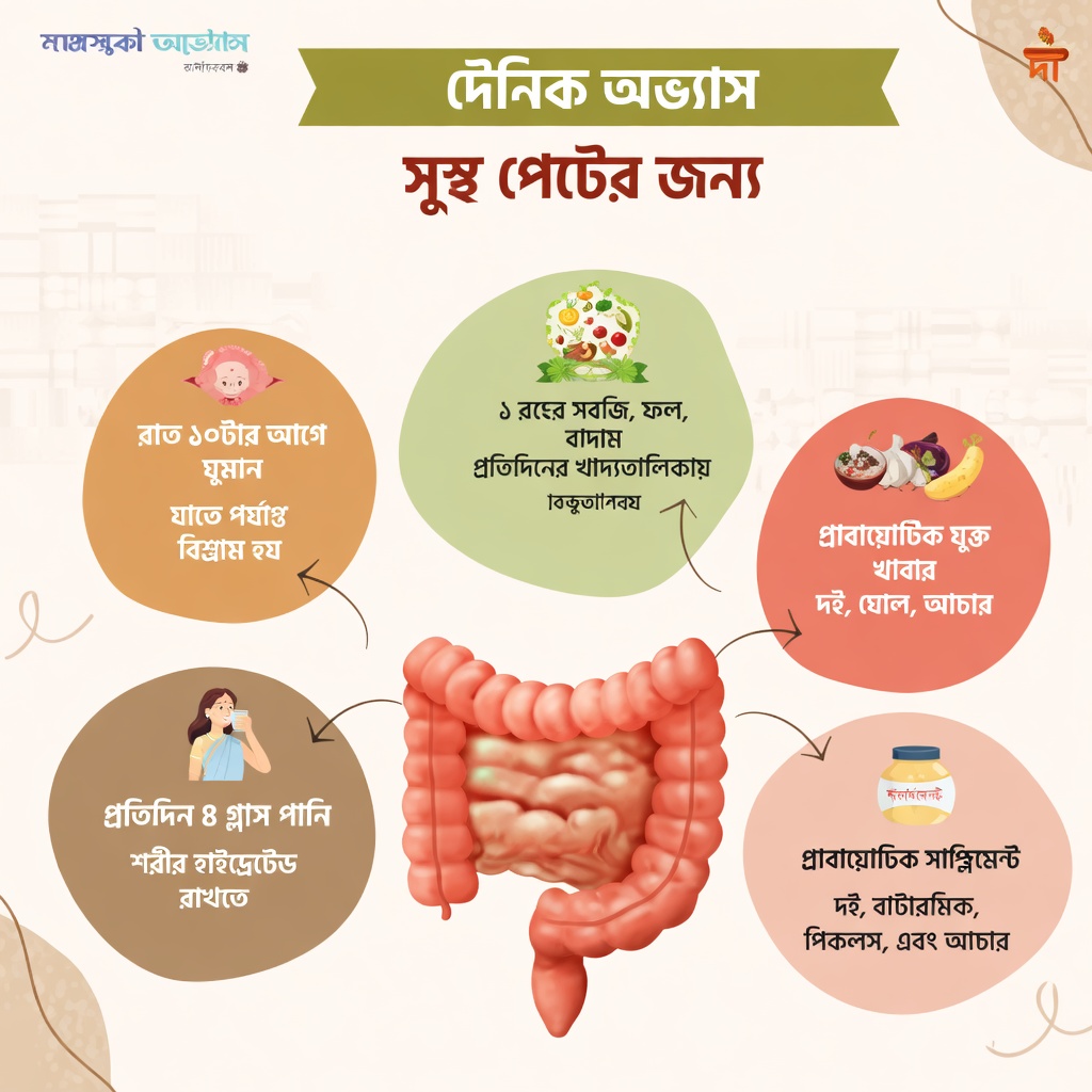স্বাভাবিকভাবে সুস্থ হজম ও নিয়মিততা বজায় রাখতে সহজ দৈনন্দিন অভ্যাস আবিষ্কার করুন