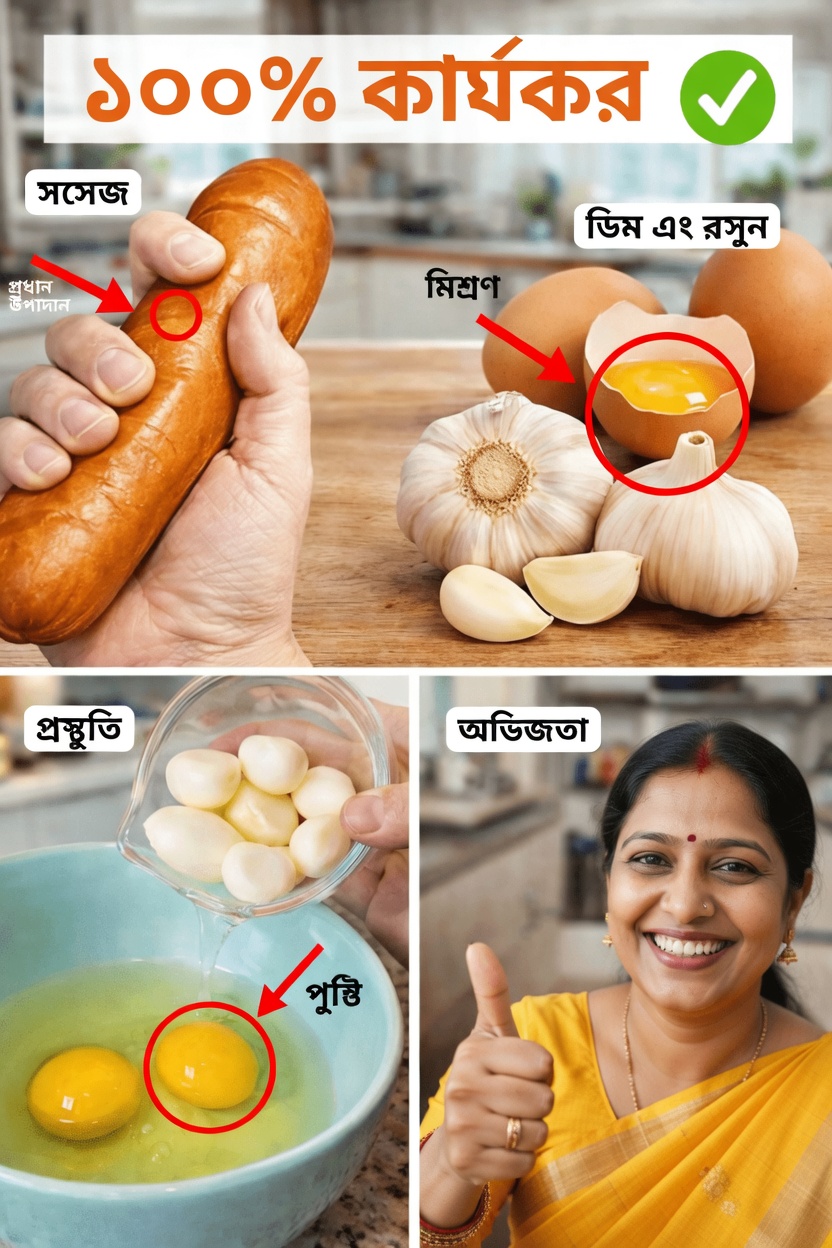 আপনার রান্নাঘরের রসুন, মধু ও ডিমের দৈনন্দিন সুস্থতার সম্ভাবনা আবিষ্কার করুন