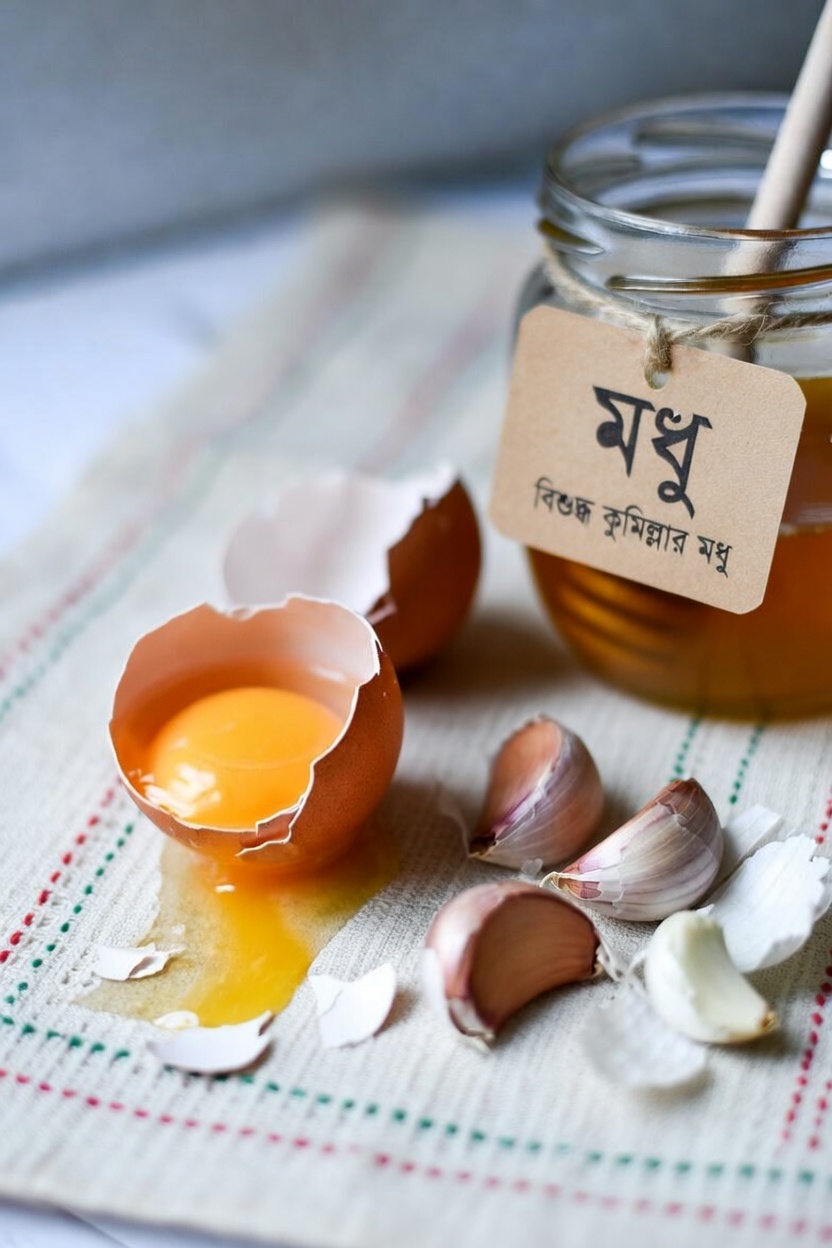 আপনার রান্নাঘরের রসুন, মধু ও ডিমের দৈনন্দিন সুস্থতার সম্ভাবনা আবিষ্কার করুন