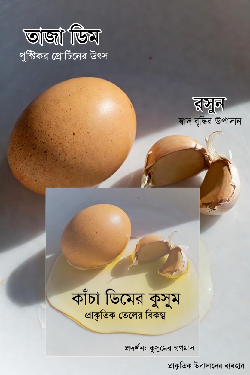 আপনার রান্নাঘরের রসুন, মধু ও ডিমের দৈনন্দিন সুস্থতার সম্ভাবনা আবিষ্কার করুন