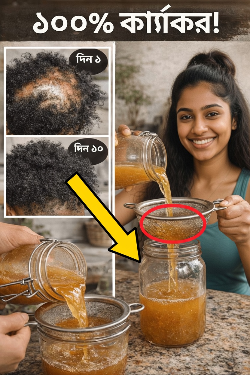 চুল ধোয়ার সহজ উপায় হিসেবে ভাতের মাড় ব্যবহার: যা আপনার জানা দরকার