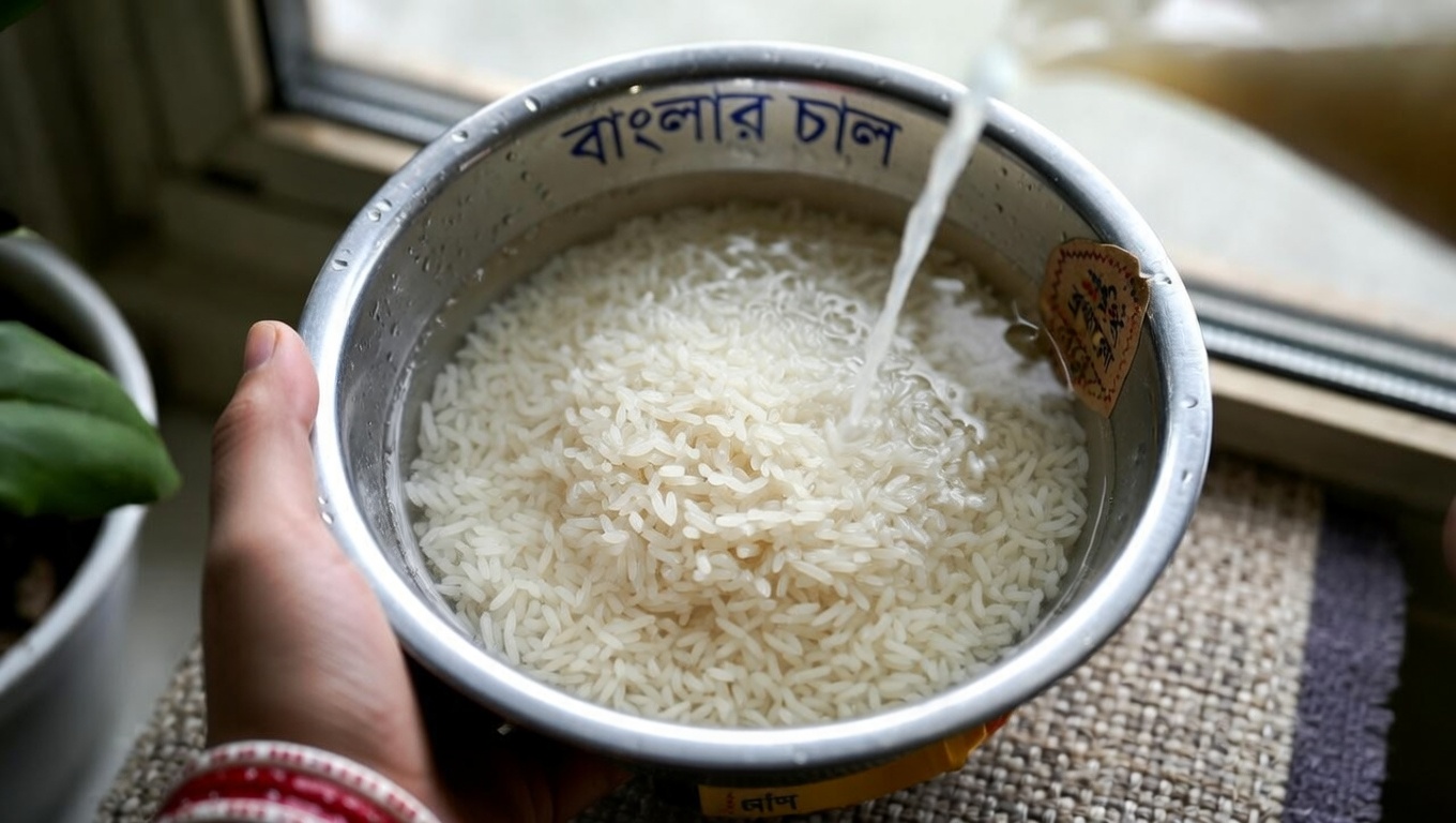 চুল ধোয়ার সহজ উপায় হিসেবে ভাতের মাড় ব্যবহার: যা আপনার জানা দরকার